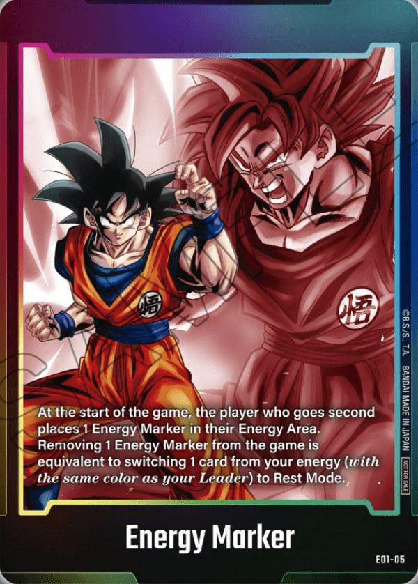 Energy Marker "Son Goku V2" (V.1 - Token ) - Energy Markers