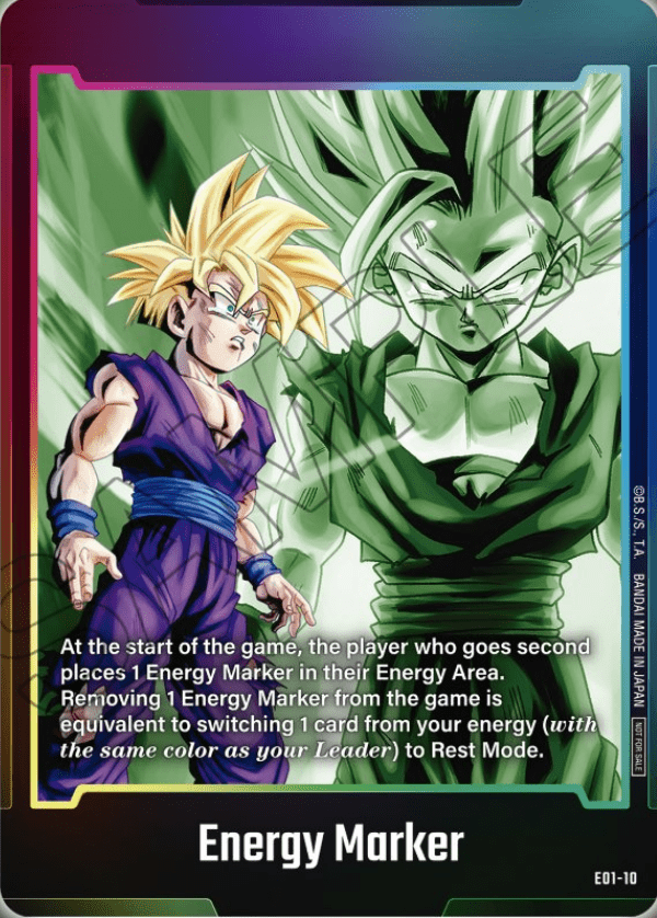 Energy Marker "Son Gohan Childhood" (V.1 - Token ) - Energy Markers