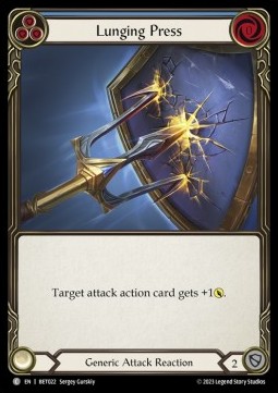 Lunging Press (Regular) - Heavy Hitters - Betsy Blitz Deck