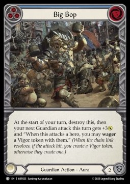Big Bop (Blue) (Regular) - Heavy Hitters - Betsy Blitz Deck