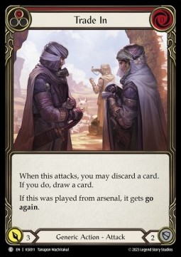 Trade In (Red) (Regular) - Heavy Hitters - Kassai Blitz Deck