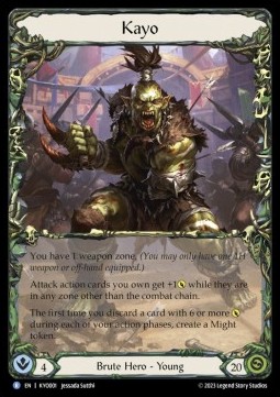 Kayo (Rainbow Foil) - Heavy Hitters - Kayo Blitz Deck