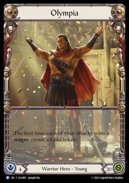 Olympia (Rainbow Foil) - Heavy Hitters - Olympia Blitz Deck