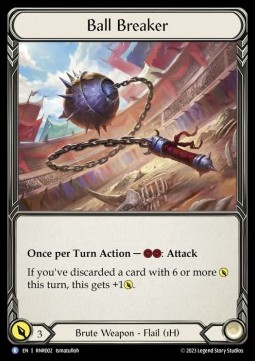 Ball Breaker (Regular) - Heavy Hitters - Rhinar Blitz Deck