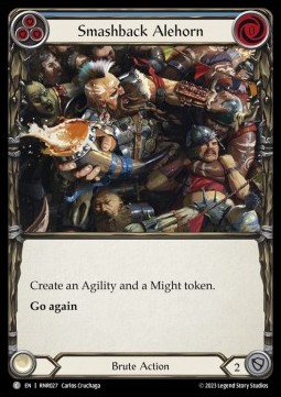 Smashback Alehorn (Regular) - Heavy Hitters - Rhinar Blitz Deck