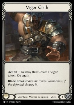 Vigor Girth (Regular) - Heavy Hitters - Victor Blitz Deck