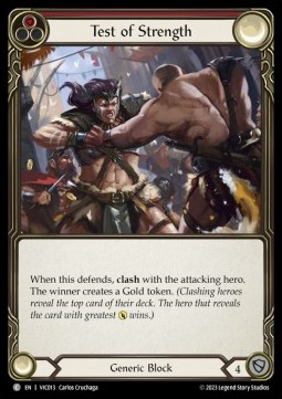 Test of Strength (Regular) - Heavy Hitters - Victor Blitz Deck