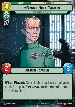 Grand Moff Tarkin, Death Star Overseer - Spark of Rebellion: Organized Play