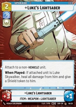 Luke's Lightsaber - Spark of Rebellion: Organized Play