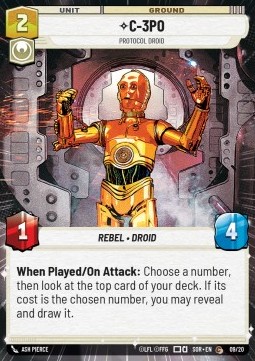 C-3PO, Protocol Droid - Spark of Rebellion: Organized Play