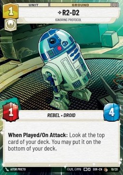 R2-D2, Ignoring Protocol - Spark of Rebellion: Organized Play