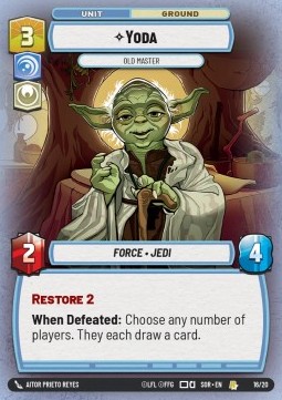 Yoda, Old Master - Spark of Rebellion: Organized Play