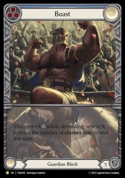 Boast (Extended Art Cold Foil) - FAB Promos