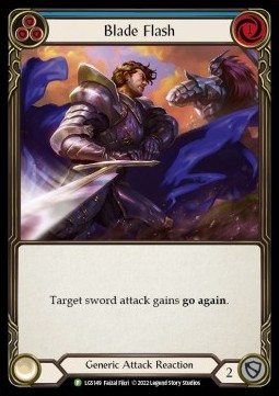 Blade Flash (Rainbow Foil) - LGS Promos
