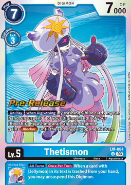 Thetismon (LM-004) - Promos: Exceed Apocalypse