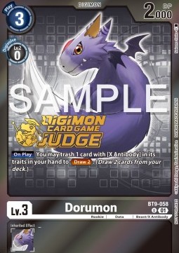 Dorumon (BT9-058) - Judge Promos