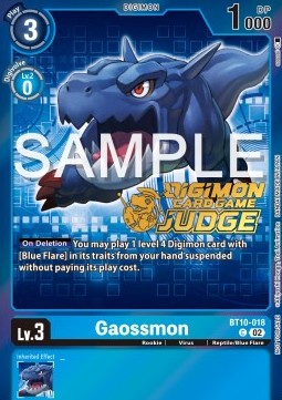 Gaossmon (BT10-018) - Judge Promos