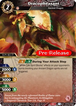 Dracopheasant (V.1 - Uncommon) - Promos: Savior of Chaos