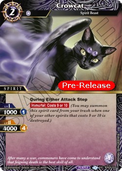 Crowcat (V.1 - Uncommon) - Promos: Savior of Chaos