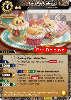Eat-Me Cake - Promos: Savior of Chaos
