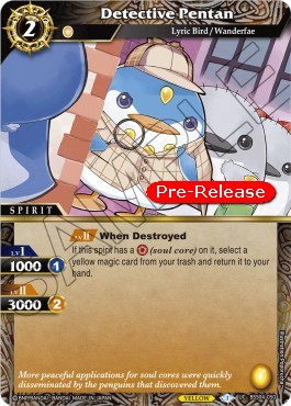 Detective Pentan (V.1 - Uncommon) - Promos: Savior of Chaos