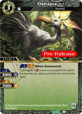 Ostraura (V.1 - Uncommon) - Promos: Savior of Chaos