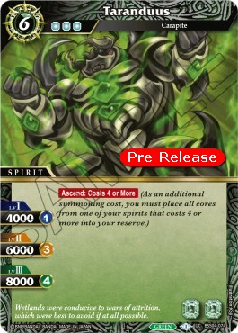 Taranduus (V.1 - Uncommon) - Promos: Savior of Chaos
