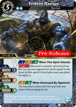 Trident Daetus - Promos: Savior of Chaos
