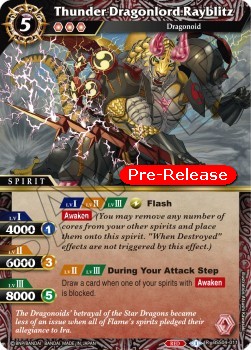 Thunder Dragonlord Rayblitz - Promos: Savior of Chaos