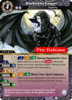Darkness Count - Promos: Savior of Chaos