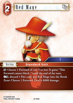 Red Mage (22-002) - Hidden Hope