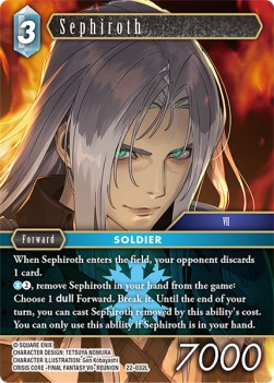Sephiroth (22-032) (V.1) - Hidden Hope