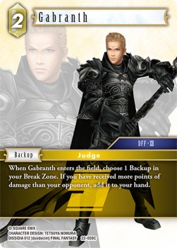 Gabranth (22-059) - Hidden Hope