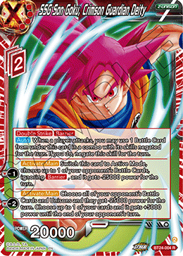 SSG Son Goku, Crimson Guardian Deity (V.1 - Rare) - Beyond Generations