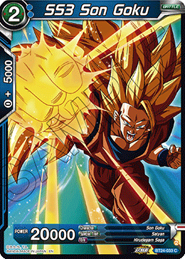 SS3 Son Goku (BT24-033) (V.1 - Common) - Beyond Generations