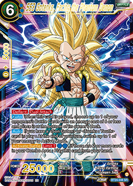SS3 Gotenks, Facing the Phantom Demon (V.1 - Super Rare) - Beyond Generations