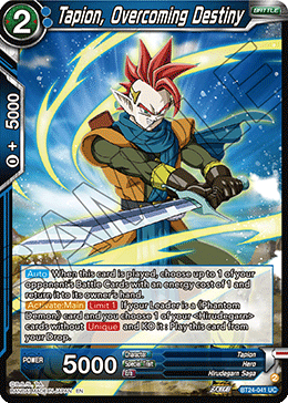 Tapion, Overcoming Destiny - Beyond Generations