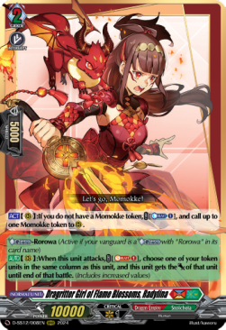 Dragritter Girl of Flame Blossoms, Radylina [D Format] - Triple Drive Booster