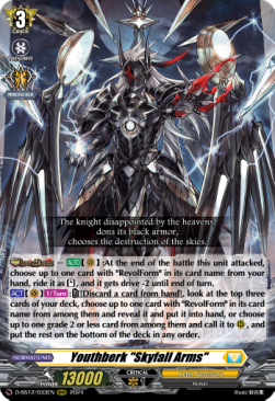 Youthberk "Skyfall Arms" [D Format] (V.1 - Triple Rare) - Triple Drive Booster