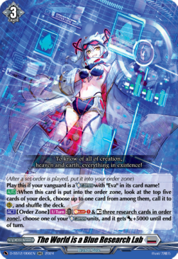 The World is a Blue Research Lab [D Format] - Triple Drive Booster