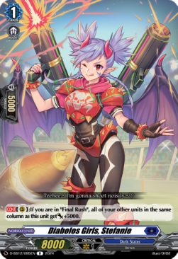 Diabolos Girls, Stefanie [D Format] (V.1 - Rare) - Triple Drive Booster