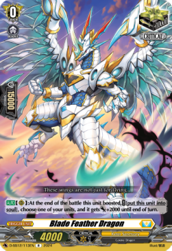 Blade Feather Dragon [D Format] - Triple Drive Booster