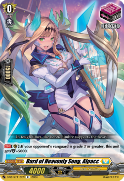 Bard of Heavenly Song, Alpacc [D Format] - Triple Drive Booster