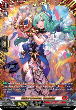 Blaze Maiden, Shahdia [D Format] - Triple Drive Booster