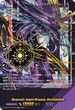 Demonic Jewel Dragon, Drajeweled [D Format] (V.2 - Secret Rare) - Triple Drive Booster
