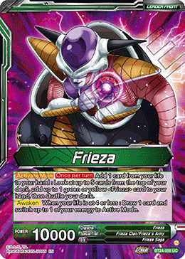 Frieza // Frieza, Scourge of Saiyans (V.1 - Uncommon) - Beyond Generations