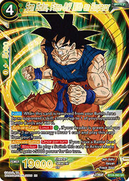 Son Goku, Face-Off With an Emperor (V.1 - Super Rare) - Beyond Generations