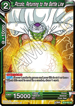 Piccolo, Returning to the Battle Line - Beyond Generations