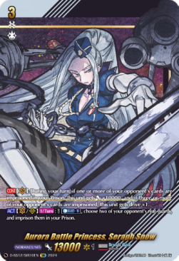 Aurora Battle Princess, Seraph Snow [D Format] (V.3 - Feature Rare) - Triple Drive Booster