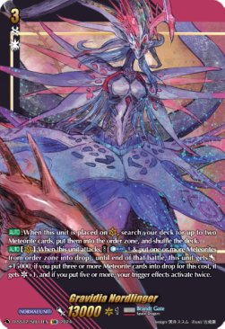 Gravidia Nordlinger [D Format] (V.3 - Feature Rare) - Triple Drive Booster
